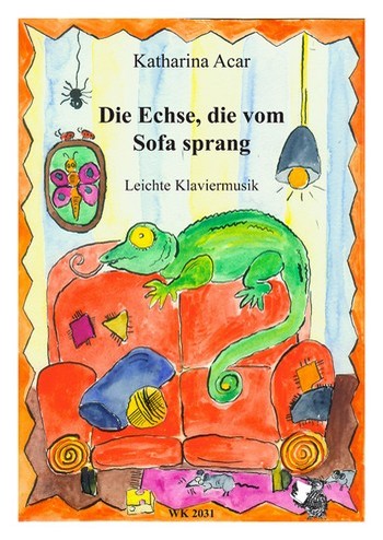 Die Echse, die vom Sofa sprang