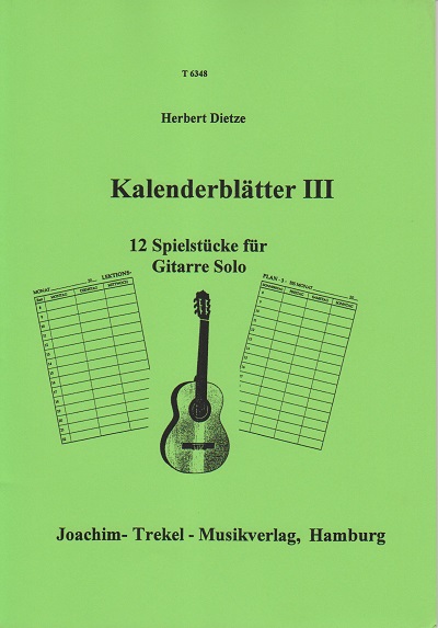 Kalenderblätter III