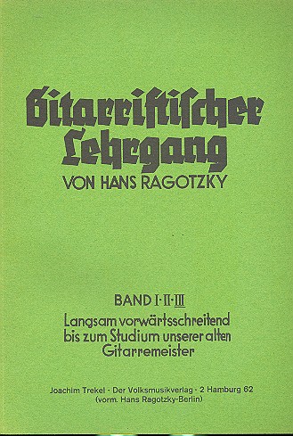 Gitarristischer Lehrgang, Band 3