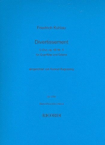 Divertissement G-Dur op. 68 Nr. 5