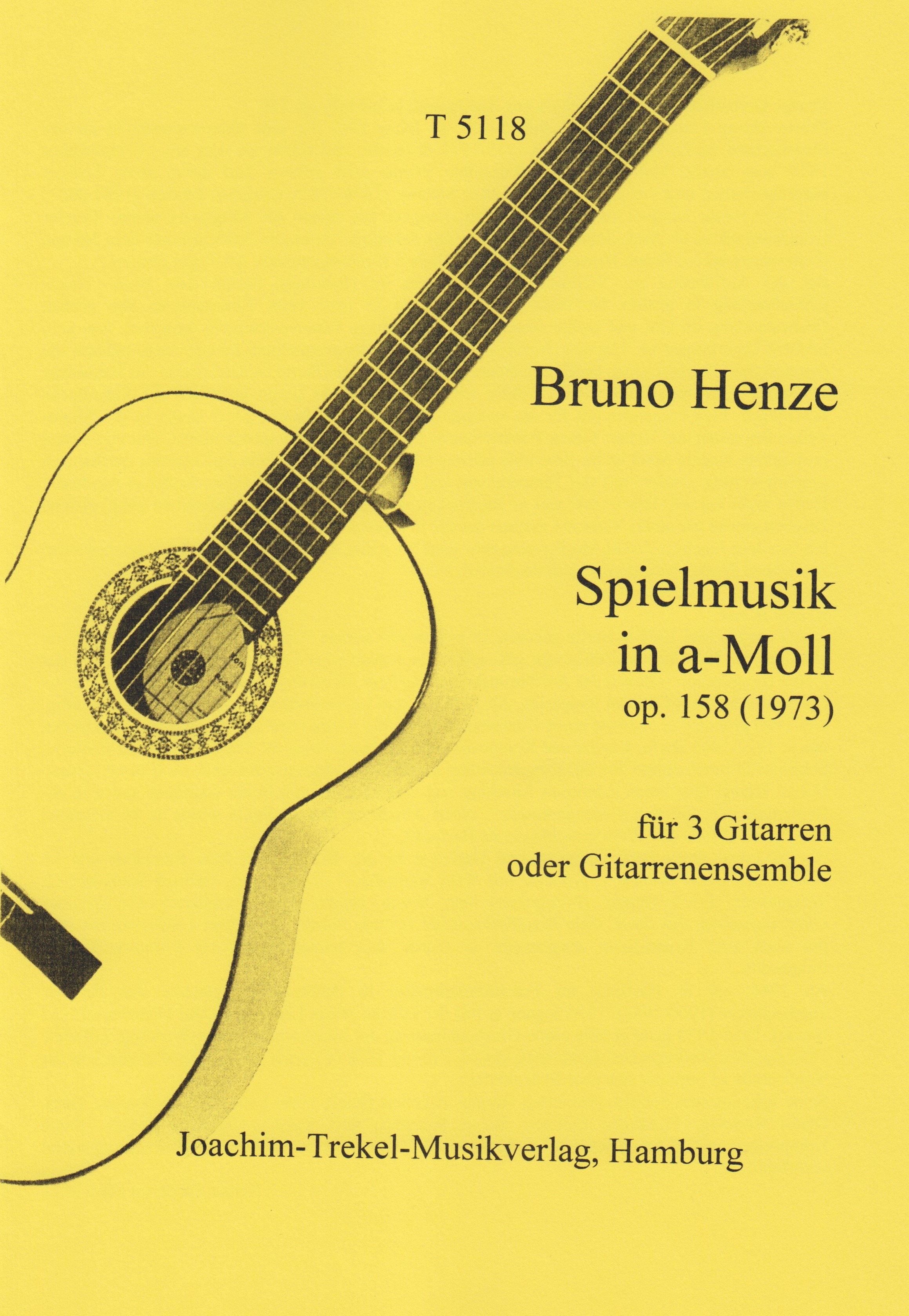 Logo:Spielmusik in a-Moll op. 158