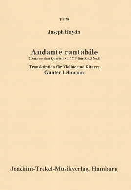 Andante cantabile op.3, No.5